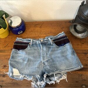 Levi’s 501 Specialty Embroidered Denim Shorts